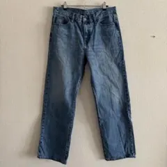 29/ユニクロ JW ANDERSON ストレートジーンズ /65ブルー