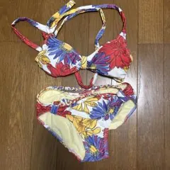 花柄セパレート水着セット