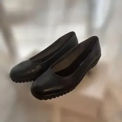 COULEUR VARIE 黒 パンプス 22.0 EE