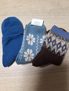 靴下屋Tabio　 新品未使用品　靴下３点セット