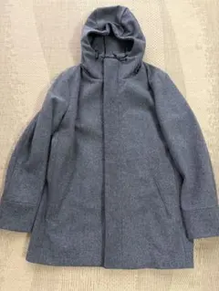 【古着】UNIQLO ウールコート　メンズM