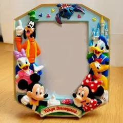 ドナルドダック フォトフレーム レア商品 レトロ 激レア希少品 Disney ディズニー ドナルド・ダック 木製フォト