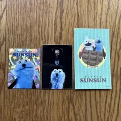 【美品】パペットスンスン　ステッカー　3枚まとめ売り