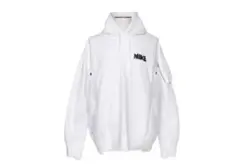 sacai × nike パーカー　ホワイト　Lサイズのサムネイル