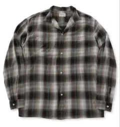 【美品】towncraft 復刻 オンブレ レーヨン オープンカラー