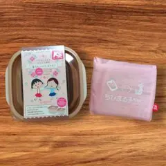 ケーズデンキ　ちびまる子ちゃん　タッパー大・小＆エコバッグ