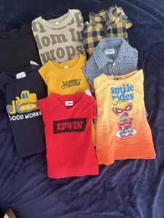 uriさま  男の子 90センチ 秋冬 まとめ売り 長袖 ロンT トレーナー 90cm（カラーレッド）（トップス｜キッズファッション