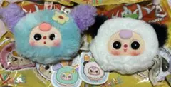 babythree２個セット　ぬいぐるみポーチ
