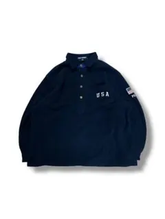 POLO SPORT 90s 星条旗 フリースプルオーバー