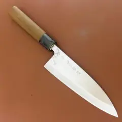 源秀斉 謹作 鎌型薄刃包丁 7寸 水牛柄 片刃 職人仕様 - メルカリ