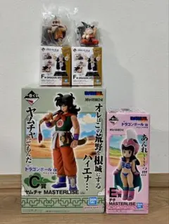 ドラゴンボールEX　一番くじ　孫悟空修行編　フィギュア　4点セット