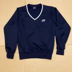 YONEX ネイビー Vネックウェア JP S