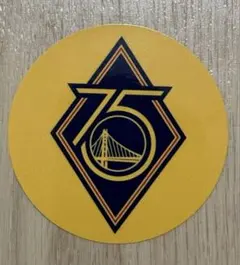 NBA ステッカー　ウォリアーズ　75 th