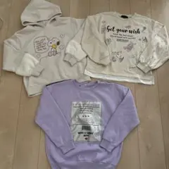 キッズ　ジュニア　女の子　トレーナー　150