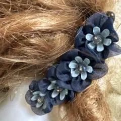 大特価+❥❥厳選クリップコーナー329A可愛い小花ビーズバナナクリップお祝い正装