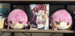 宝鐘マリン　フィギュア　寝そべりぬいぐるみ　ホロライブ