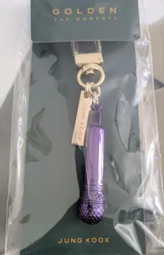 JUNGKOOK GOLDEN展示会 マイクキーリング - メルカリ