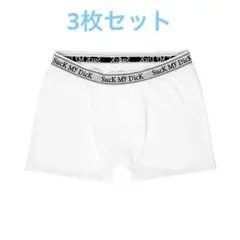 在庫わずか Thug club Suck my dick White 3枚セット