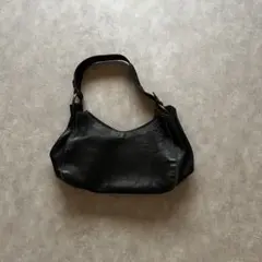 grunge shoulder bag y2k black