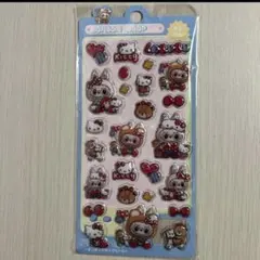 ラブブ コラボ ボンボンドロップシール風 ぷくぷくシール 【Lills19】③