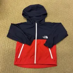 THE NORTH FACE キッズ ジャンパーネイビー レッド