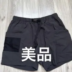 GU ギアショーツ ショートパンツ　ブラック メンズ XL 撥水　 黒　ユニクロ