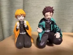 【新品未開封】鬼滅の刃　すわらせ隊りある　我妻善逸　竈門炭治郎　2個セット