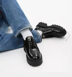 【新品】COACH チャンキーダービー　ローファー