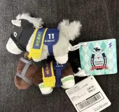 サラブレッドコレクション　ぷちマスコットボールチェーン2ゴールドシップ　ウオッカ