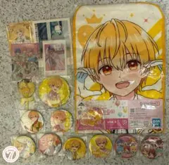 すとぷり グッズまとめ売り 缶バッジ アクリルキーホルダー カード タオル