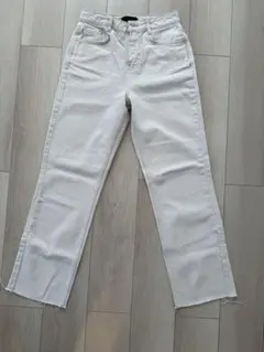 ZARAデニムホワイト