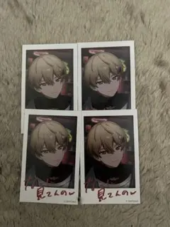 シクフォニチェキ風カード第1弾メッセージ暇72×4