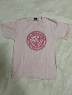新日本プロレス Tシャツ ピンク