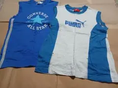 Converse 　Puma ノースリーブタンクトップ　140