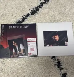 BE:FIRST ALL DAY CD トレカC MANATO マナトステッカー