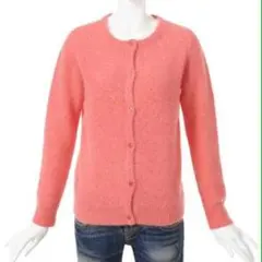 【新品】 ロデオクラウンズ アンゴラニット カーディガン ピンク 羽織RODEO