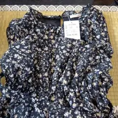 C.O.L.Z.A 花柄 半袖ワンピース L