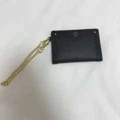 MARY QUANT パスケース 2つ折り ブラック