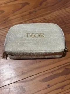 Dior ゴールド ポーチ