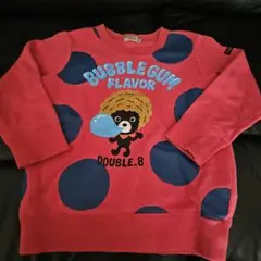 ミキハウス ダブルビー 100センチ トレーナー