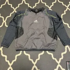 adidas ピステ・ウィンドブレーカー 126サイズ グレー