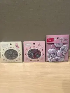 【新品未使用•正規品】エスターバニー　おはじきシール＆マシュマロ風シール