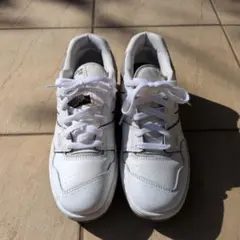 【美品】New Balance BB550 ホワイト スニーカー26.5cm