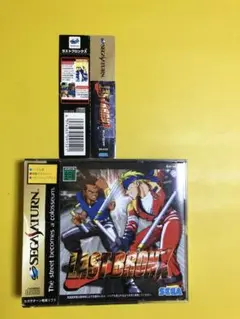 LAST BRONX ラストブロンクスセガサターンソフト　帯ハガキ技表あり