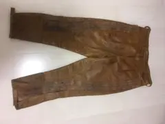 エンポリオアルマーニ革パンツ コレクションモデルのサムネイル