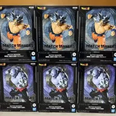 ドラゴンボール超 MATCH MAKERS ジレン 孫悟空 フィギュア６体セット