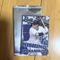 オリックスバファローズ西野真弘選手リアルトレカ