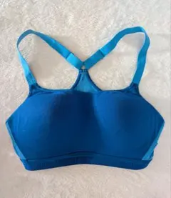 UNDER ARMOUR スポーツブラ ブルー LGサイズ