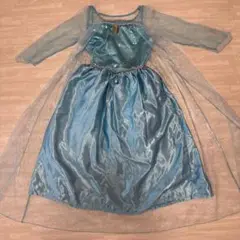 アナと雪の女王 エルサ ドレス コスチューム コスプレ １３０ｃｍ