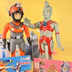 ブルマァク　TAC隊員／タック隊員　ソフビ　ウルトラマンA/ウルトラマンエース レア☆美品 ブルマァク ウルトラマンエース TAC隊員 ソフビ